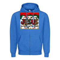 True Royal jesus the reason for the season Zipper Hoodie - MaliasSmallBusiness