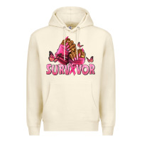 Sandshell Breast Cancer survivor afro nails Premium Hoodie - NancyCooperArtShop