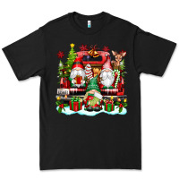 Black christmas gnome truck Premium Tee - texasbilliewilder
