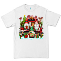 White christmas gnome truck Premium Tee - texasbilliewilder