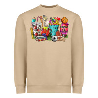 Mushroom p.e. teacher coffee cups Heavyweight Sweatshirt - NancyCooperArtShop