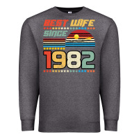 Charcoal Heather Best Wife Since 1982 Premium Sweatshirt - Bettercallsaul