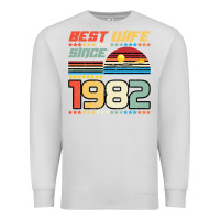 Dove Grey Best Wife Since 1982 Premium Sweatshirt - Bettercallsaul