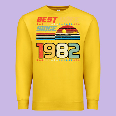 Best Wife Since 1982 Premium Sweatshirt Designed By Bettercallsaul