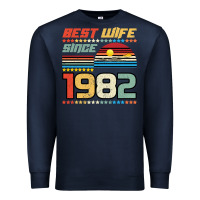 Navy Best Wife Since 1982 Premium Sweatshirt - Bettercallsaul