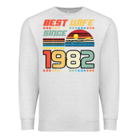 Oatmeal Heather Best Wife Since 1982 Premium Sweatshirt - Bettercallsaul
