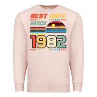 Pale Pink Best Wife Since 1982 Premium Sweatshirt - Bettercallsaul