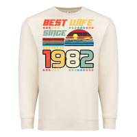 Sandshell Best Wife Since 1982 Premium Sweatshirt - Bettercallsaul