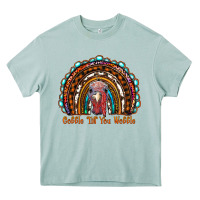 Arona gobble till you wobble thanksgiving rainbow Heavy Core Tee - RanaPortraitStore