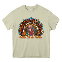 Mossy gobble till you wobble thanksgiving rainbow Heavy Core Tee - RanaPortraitStore