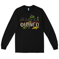 Black black owned Long Sleeve Tee - MaliasSmallBusiness