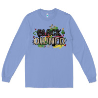 Colony Blue black owned Long Sleeve Tee - MaliasSmallBusiness