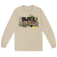 Mushroom black owned Long Sleeve Tee - MaliasSmallBusiness