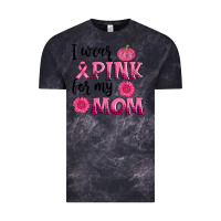 Cloud Black i wear pink for my mom sunlower and pumpkin Vintage Tee - AdoDesignShop