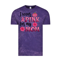 Cloud Purple i wear pink for my mom sunlower and pumpkin Vintage Tee - AdoDesignShop