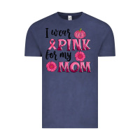 Vintage Denim i wear pink for my mom sunlower and pumpkin Vintage Tee - AdoDesignShop