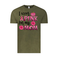 Vintage Olive i wear pink for my mom sunlower and pumpkin Vintage Tee - AdoDesignShop