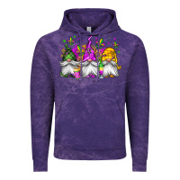 Cloud Purple mardi gras gnomes Vintage Hoodie - Jasminsmagicworld