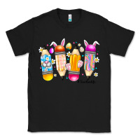Black Easter Teacher Life Classic Tee - CowhideDigitalArt