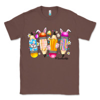 Chestnut Easter Teacher Life Classic Tee - CowhideDigitalArt