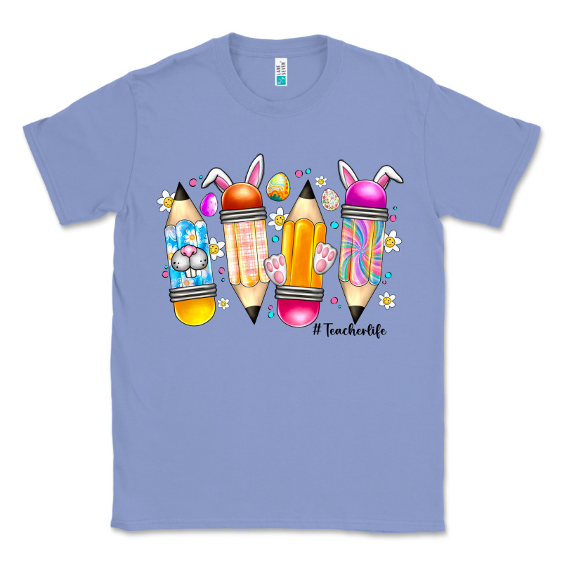 Easter Teacher Life Classic Tee by CowhideDigitalArt | Teevron