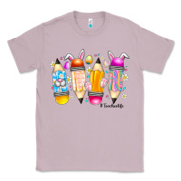Lilac Easter Teacher Life Classic Tee - CowhideDigitalArt