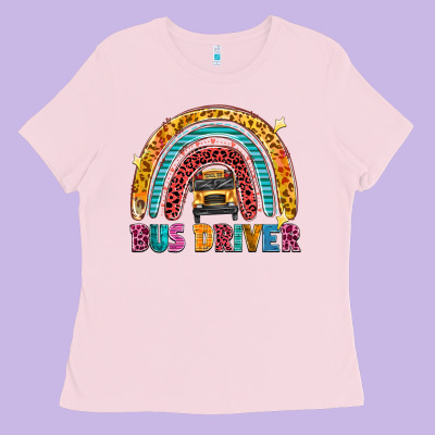 Bus Driver Ladies Tee Designed By Texasbilliewilder