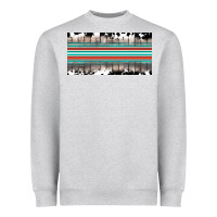 Heather Grey western cowhide serape sunflower mama license plate Heavyweight Sweatshirt - BarkalooDesign