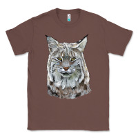 Chestnut Bobcat Head Classic Tee - LillyAllenDesigns