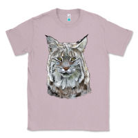 Lilac Bobcat Head Classic Tee - LillyAllenDesigns