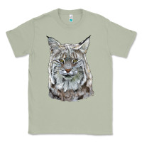 Matcha Bobcat Head Classic Tee - LillyAllenDesigns