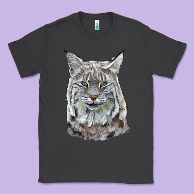 Bobcat Head Classic Tee Designed By Lillyallendesigns
