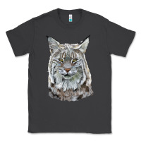 Smoke Bobcat Head Classic Tee - LillyAllenDesigns