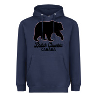 Navy British Cloumbia Canada Heavyweight Hoodie - Bettercallsaul