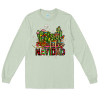 Matcha feliz navidad cactus Long Sleeve Tee - JahusDesignShop