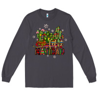 Smoke feliz navidad cactus Long Sleeve Tee - JahusDesignShop