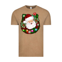 Vintage Coffee horseshoe santa Vintage Tee - AdoDesignShop