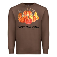 Chestnut Happy Fall Y all Premium Sweatshirt - Bettercallsaul