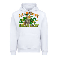 Dead Inside But Feeling Lucky St. Patrick's Day Urban Hoodie | Teevron