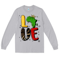 Moon Dust africa love Long Sleeve Tee - MaliasSmallBusiness