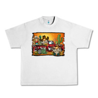 Lunar Rock western truck cowboy gnome background Urban Heavy Tee - BarkalooDesign