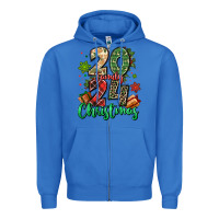 True Royal 2024 family christmas Zipper Hoodie - MaliasSmallBusiness