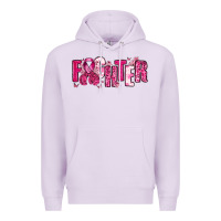 Lilac Fighter Breast Cancer Premium Hoodie - NancyCooperArtShop