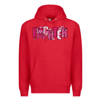 Red Fighter Breast Cancer Premium Hoodie - NancyCooperArtShop