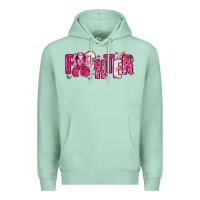 Seafoam Fighter Breast Cancer Premium Hoodie - NancyCooperArtShop