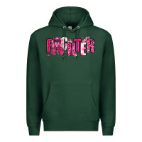 Sports Green Fighter Breast Cancer Premium Hoodie - NancyCooperArtShop