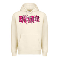 Tofu Fighter Breast Cancer Premium Hoodie - NancyCooperArtShop