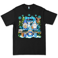 Black snowman gnome truck Premium Tee - texasbilliewilder