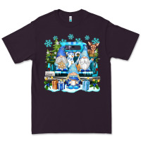 Plum snowman gnome truck Premium Tee - texasbilliewilder