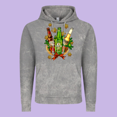 Beer Bottle Party Set For Christmas Vintage Hoodie Designed By Adodesignshop